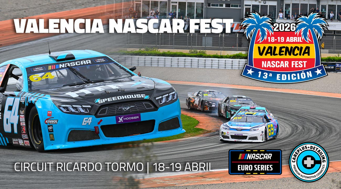 Careplus Detailing lleva la pasión por el automóvil al corazón de la NASCAR en Valencia