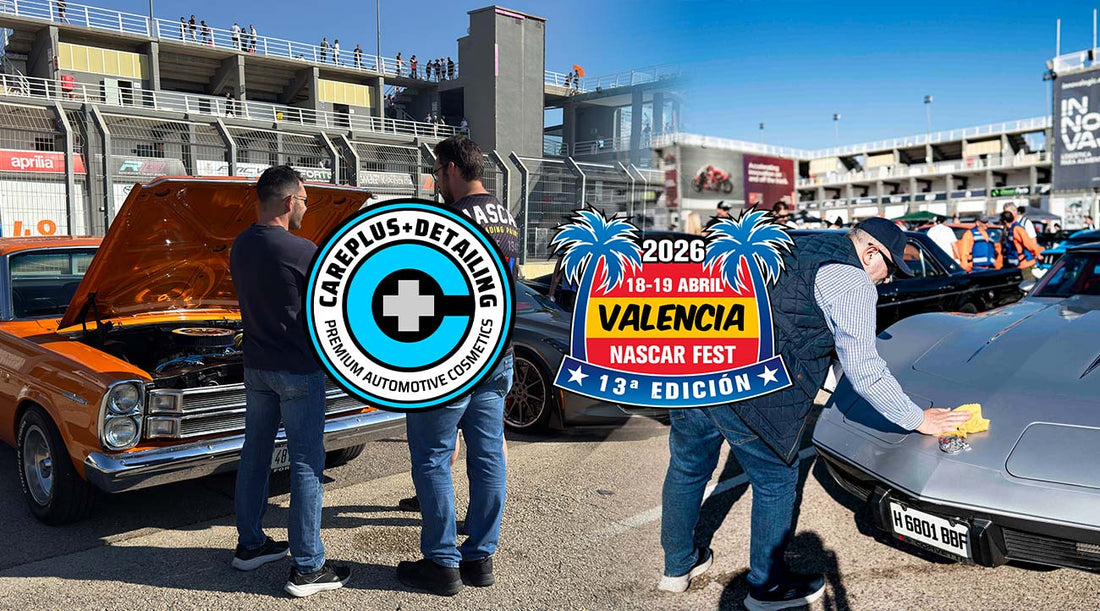 Careplus Detailing acerca el cuidado del vehículo al corazón de la NASCAR y las carreras de camiones en Valencia.